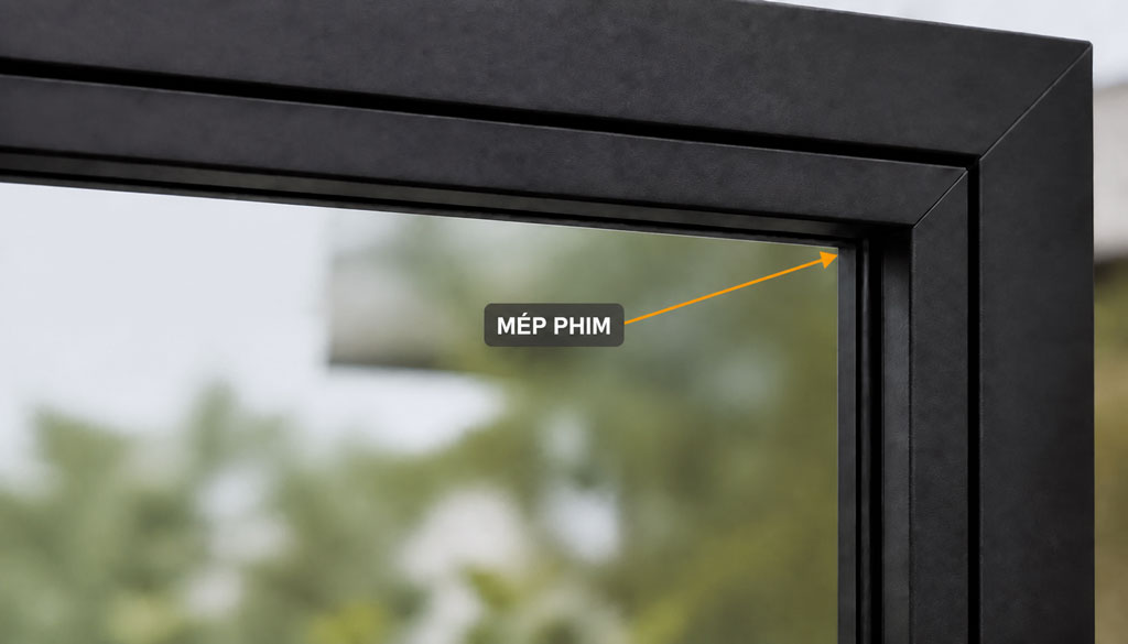 cách nhận biết phim dán trên cửa kính