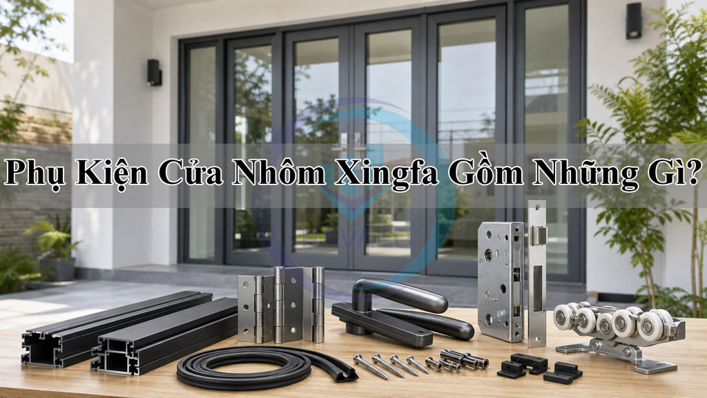 phụ kiện cửa nhôm xingfa gồm những gì