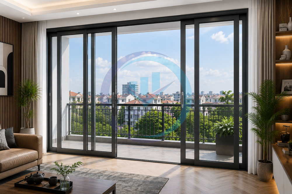 cửa nhôm xingfa hệ 93 ra ban công