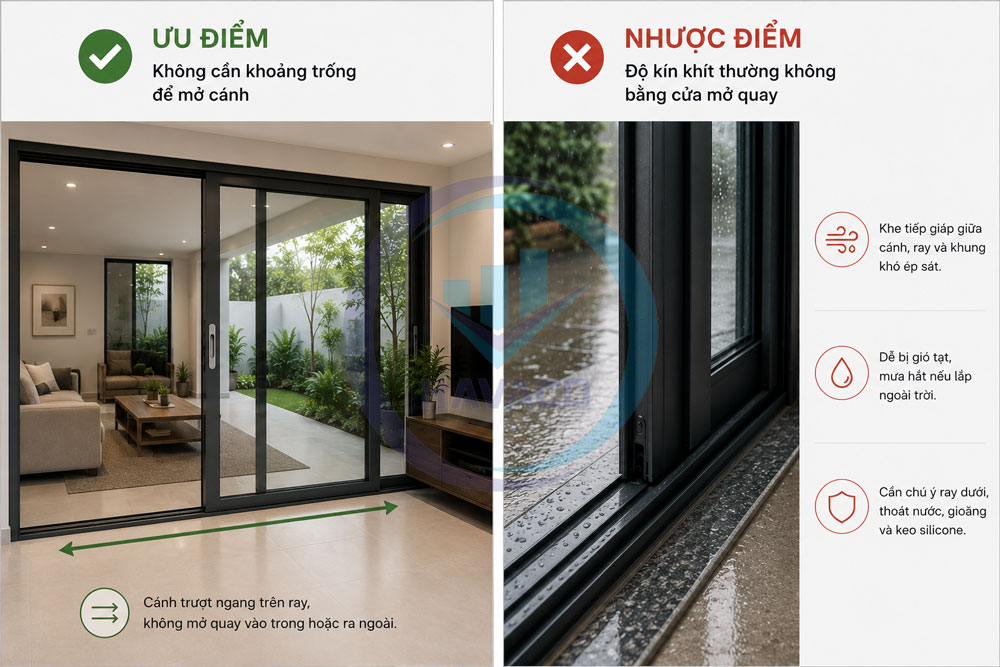 ưu nhược điểm cửa nhôm xingfa hệ 93